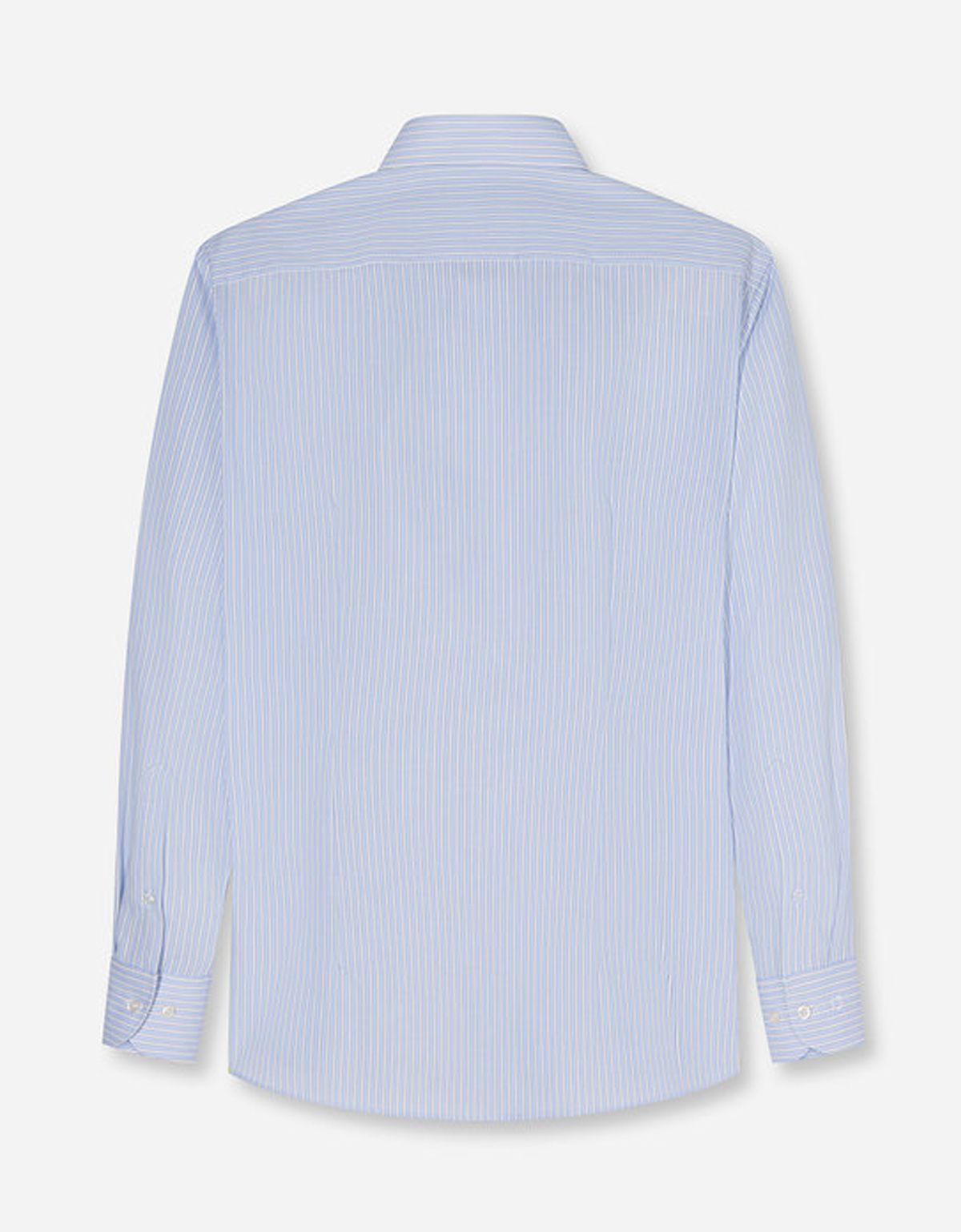 Рубашка классическая в голубую полоску OLYMP Luxor, полуприлегающая | купить в интернет-магазине Olymp-Men
