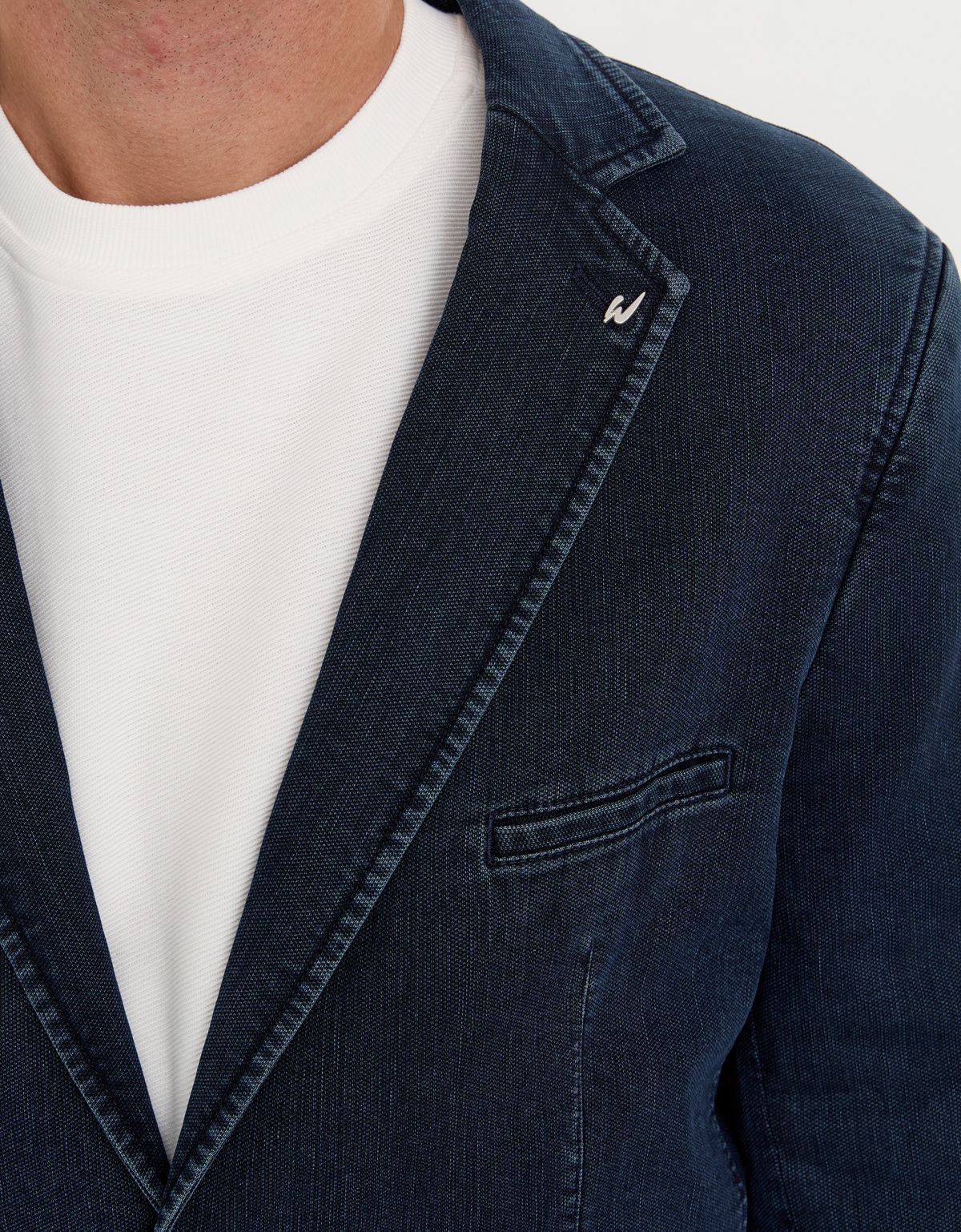 Пиджак джинсовый мужской w.WEGENER | купить в интернет-магазине Olymp-Men