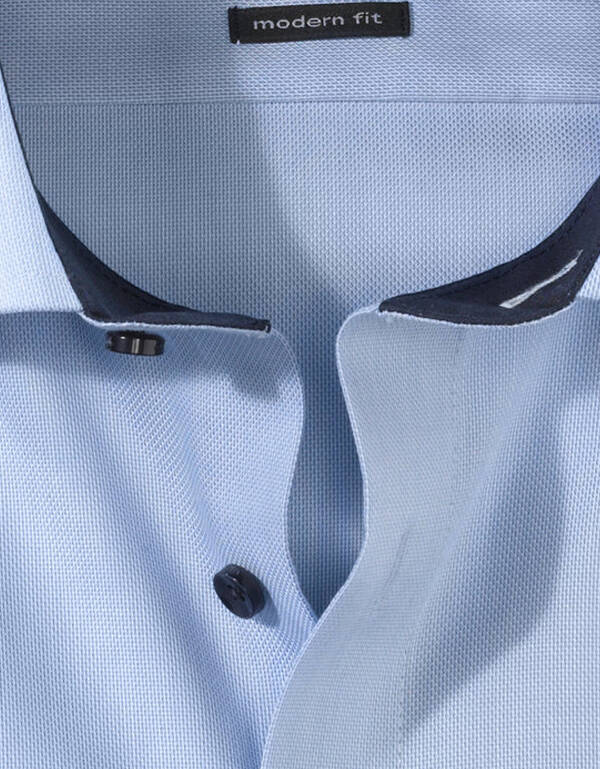 Рубашка деловая OLYMP Luxor, modern fit, фактурная ткань | купить в интернет-магазине Olymp-Men