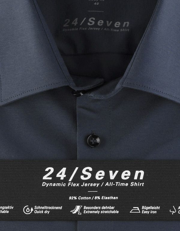 Рубашка трикотажная OLYMP 24/7 body fit, рост >186 | купить в интернет-магазине Olymp-Men