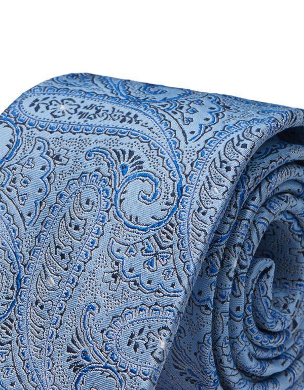 Галстук мужской удлиненный Bernd Hennes c принтом пейсли, 8,5 см | купить в интернет-магазине Olymp-Men