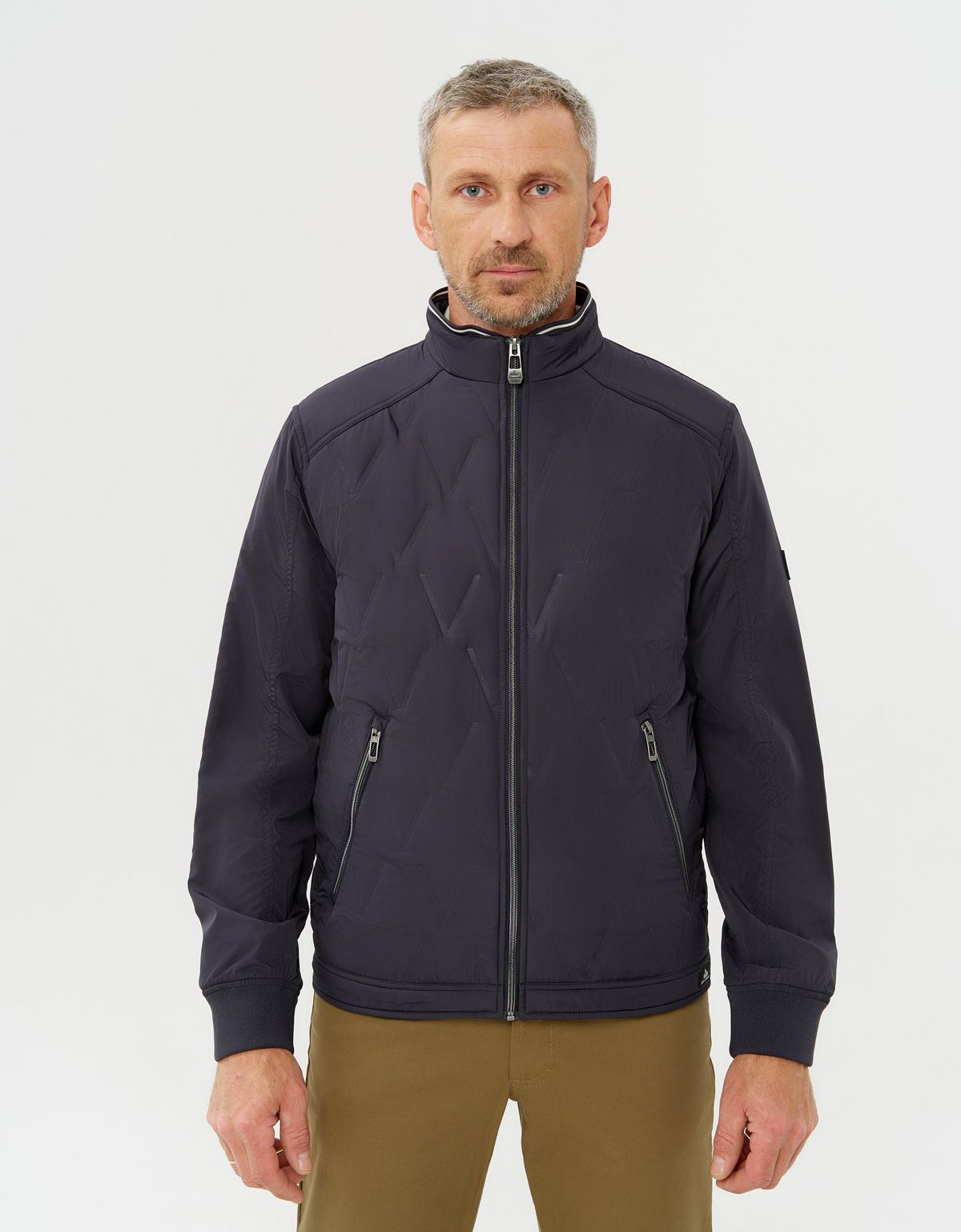 Куртка мужская синяя лёгкая New Canadian | купить в интернет-магазине Olymp-Men