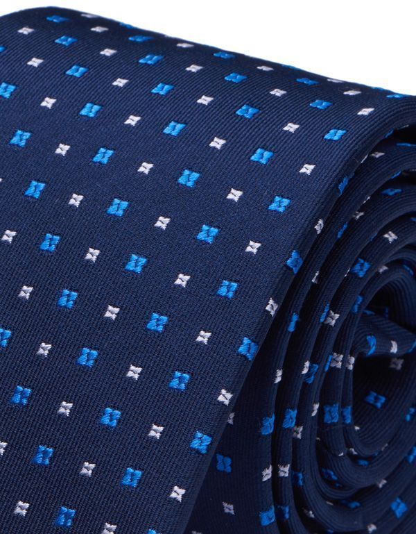 Галстук удлиненный Bernd Hennes c объемным принтом, широкий, 8,5 см | купить в интернет-магазине Olymp-Men