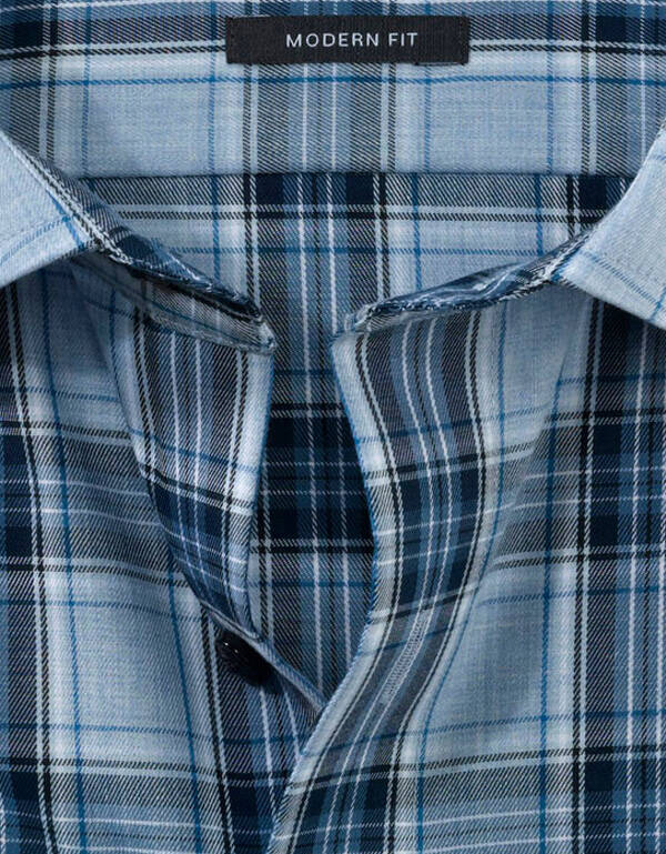 Рубашка мужская в клетку Olymp Luxor, modern fit | купить в интернет-магазине Olymp-Men