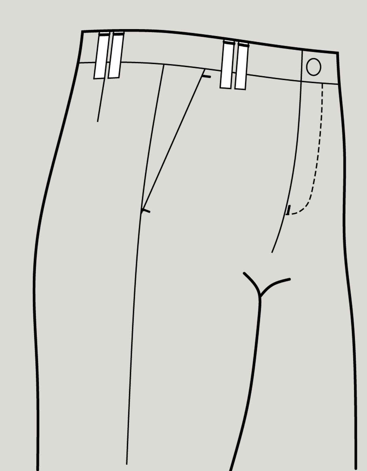 Брюки льняные светлые женские w.Wegener | интернет-магазин Olymp-Men