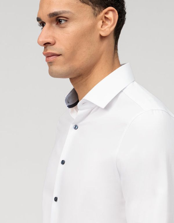 Рубашка мужская климат-контроль OLYMP 24/7, body fit, рост выше 186 | купить в интернет-магазине Olymp-Men