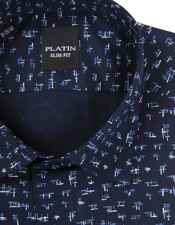 Сорочка мужская PLATIN Slim Fit, артикул 2320UF-PLT