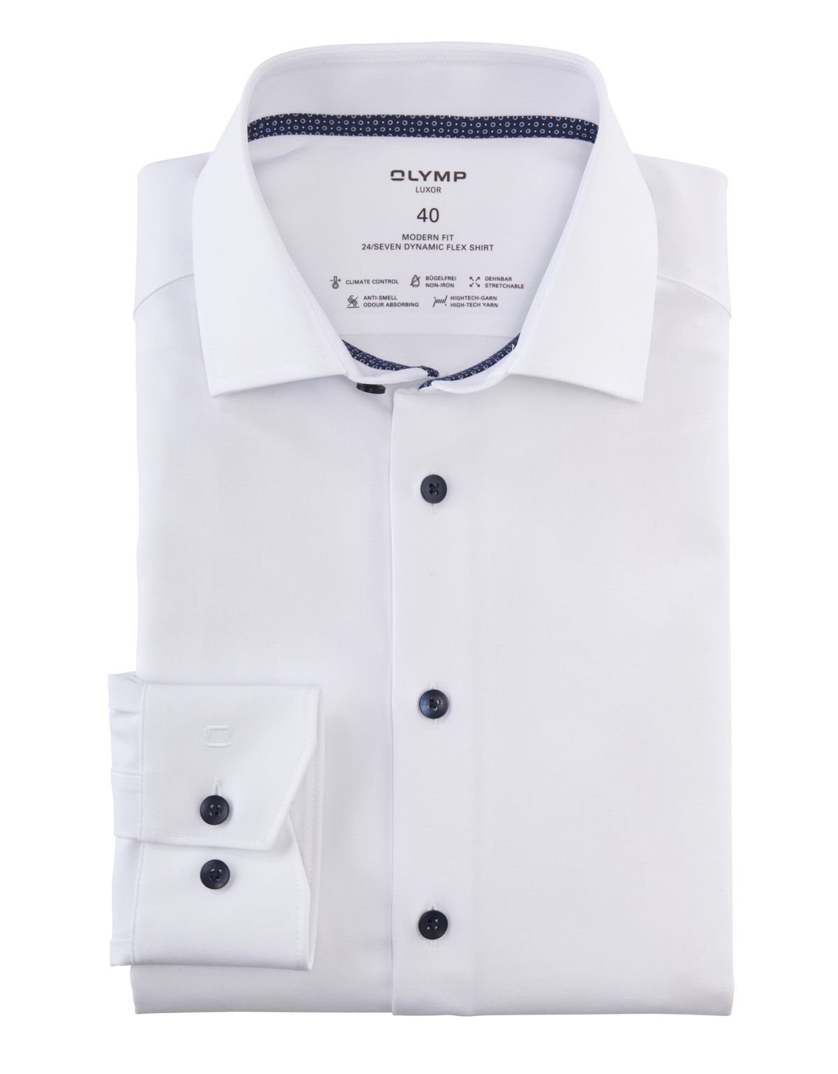 Рубашка мужская OLYMP Luxor 24/7, modern fit | купить в интернет-магазине Olymp-Men