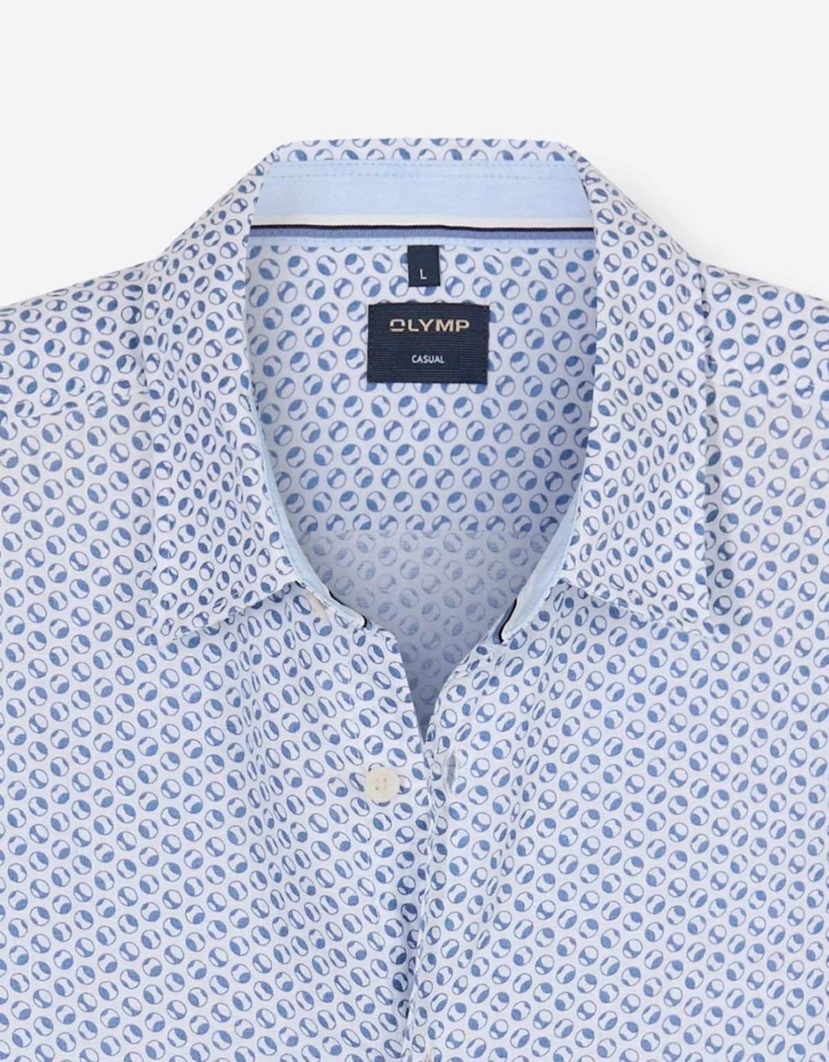 Рубашка льняная с длинным рукавом OLYMP | купить в интернет-магазине Olymp-Men
