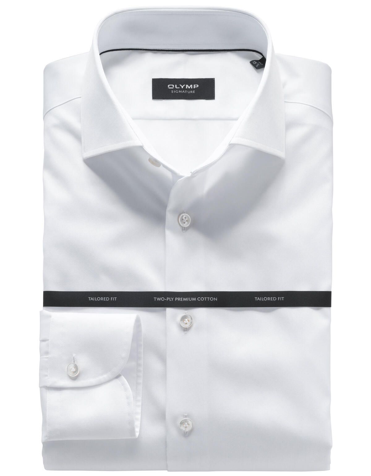 Белая мужская сорочка Signature, рост >186
