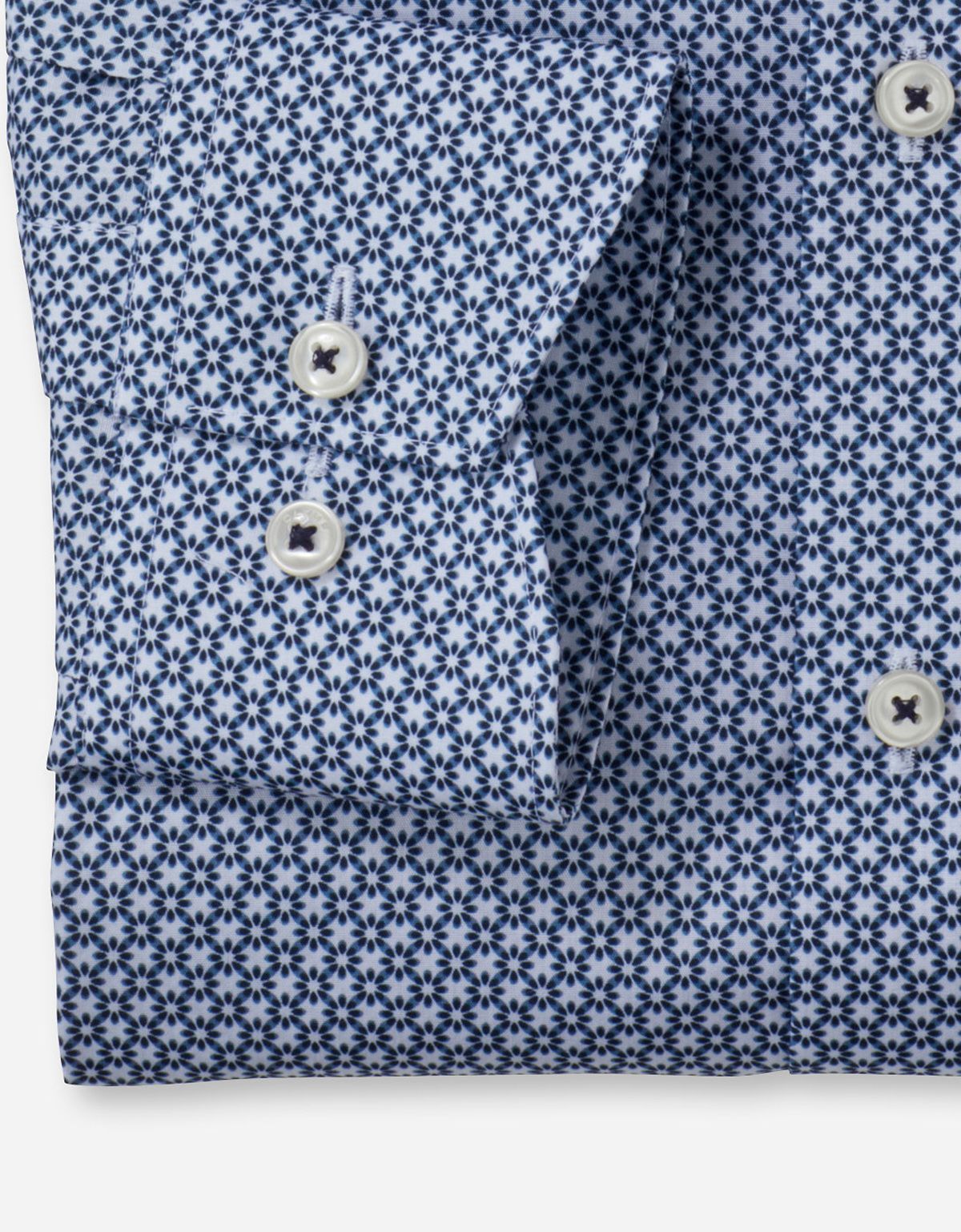 Рубашка с рисунком OLYMP Luxor, modern fit на высокий рост | купить в интернет-магазине Olymp-Men