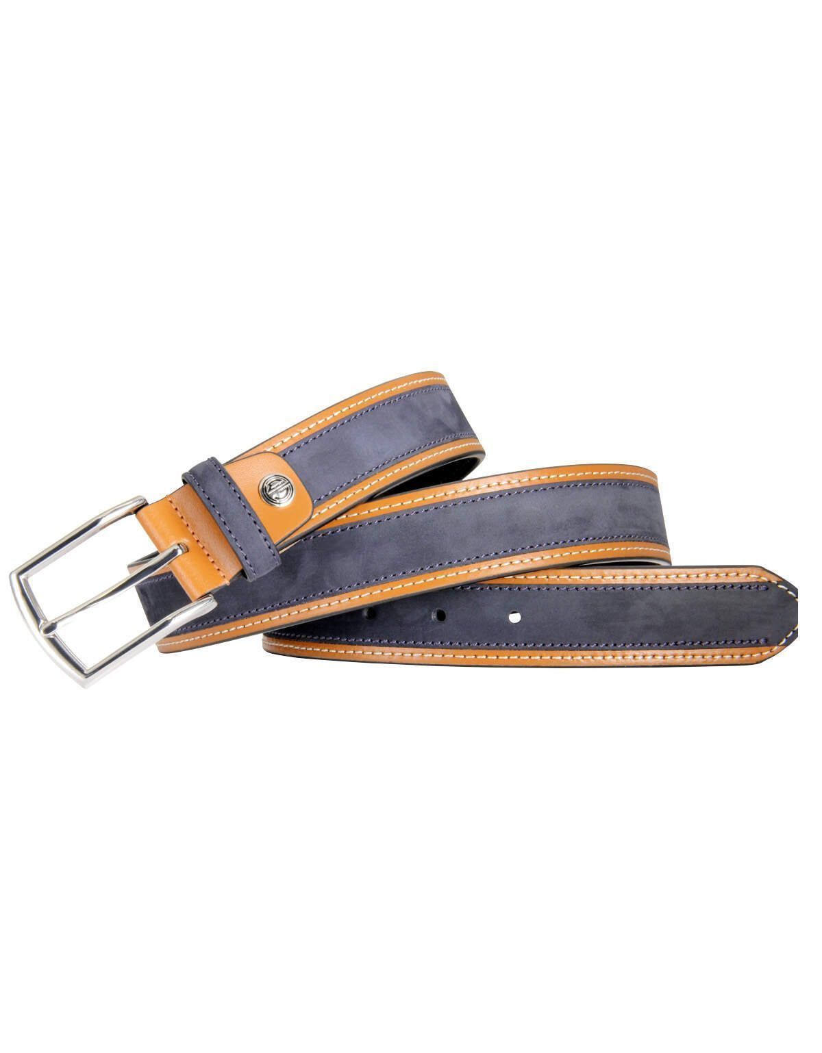 Ремень мужской из нубука комбинированный мужские | купить в интернет-магазине Olymp-Men