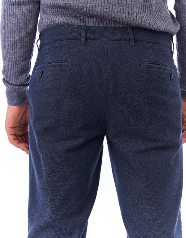 Брюки мужские синие тёплые Meyer, мод.Dublin, немного зауженные | купить в интернет-магазине Olymp-Men