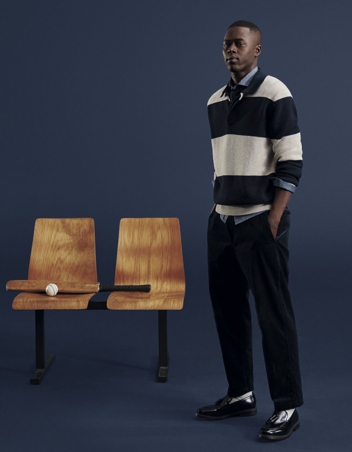 Джемпер мужской в полоску OLYMP | интернет-магазин Olymp-Men