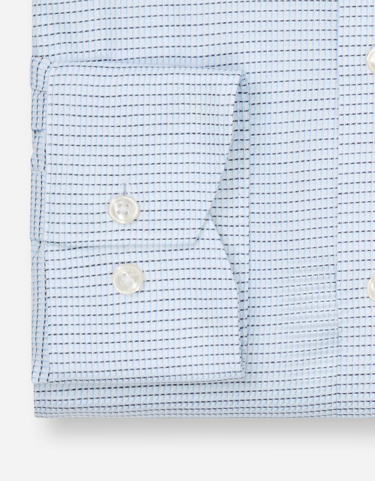 Сорочка классическая с голубым принтом Olymp Luxor Big, прямой крой | купить в интернет-магазине Olymp-Men