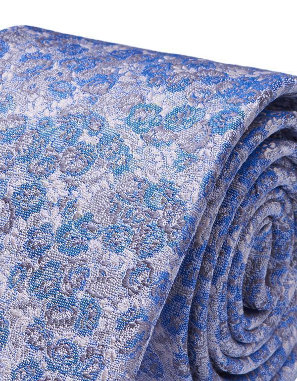 Галстук шёлковый удлиненный Bernd Hennes c цветочным принтом, 8,5 см | купить в интернет-магазине Olymp-Men