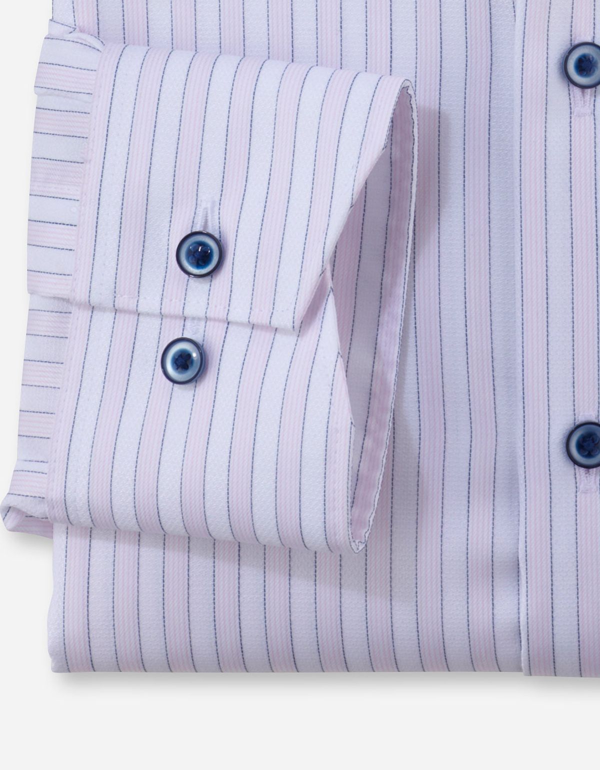 Сорочка мужская в розовую полоску OLYMP Luxor, modern fit | купить в интернет-магазине Olymp-Men