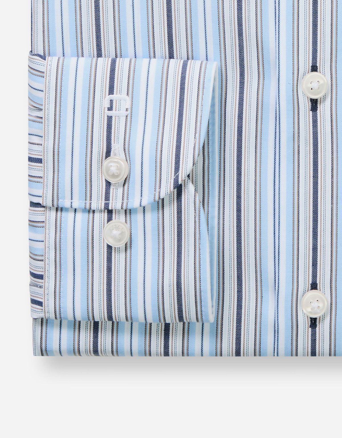 Рубашка мужская в полоску OLYMP Luxor полуприлегающая | купить в интернет-магазине Olymp-Men