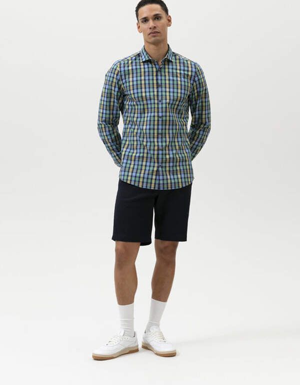 Рубашка мужская в клетку OLYMP, хлопковая | купить в интернет-магазине Olymp-Men