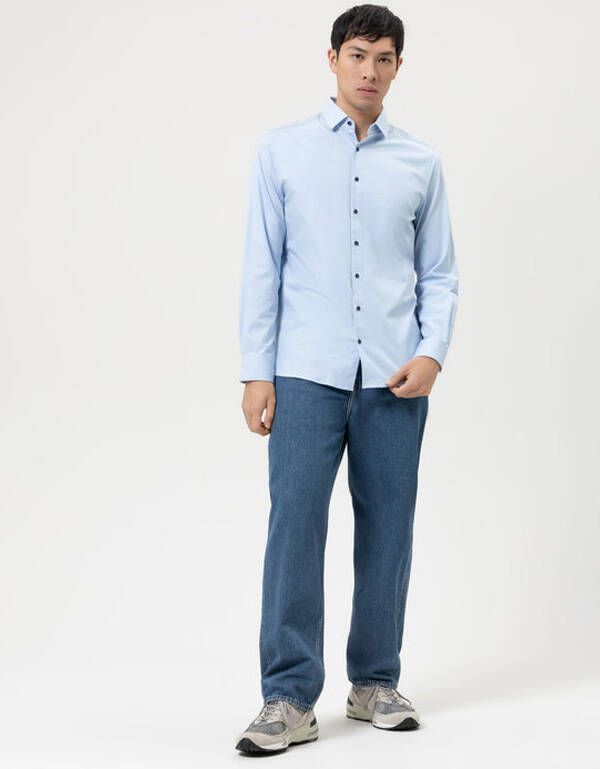 Рубашка мужская в полоску OLYMP 24/7, body fit | купить в интернет-магазине Olymp-Men