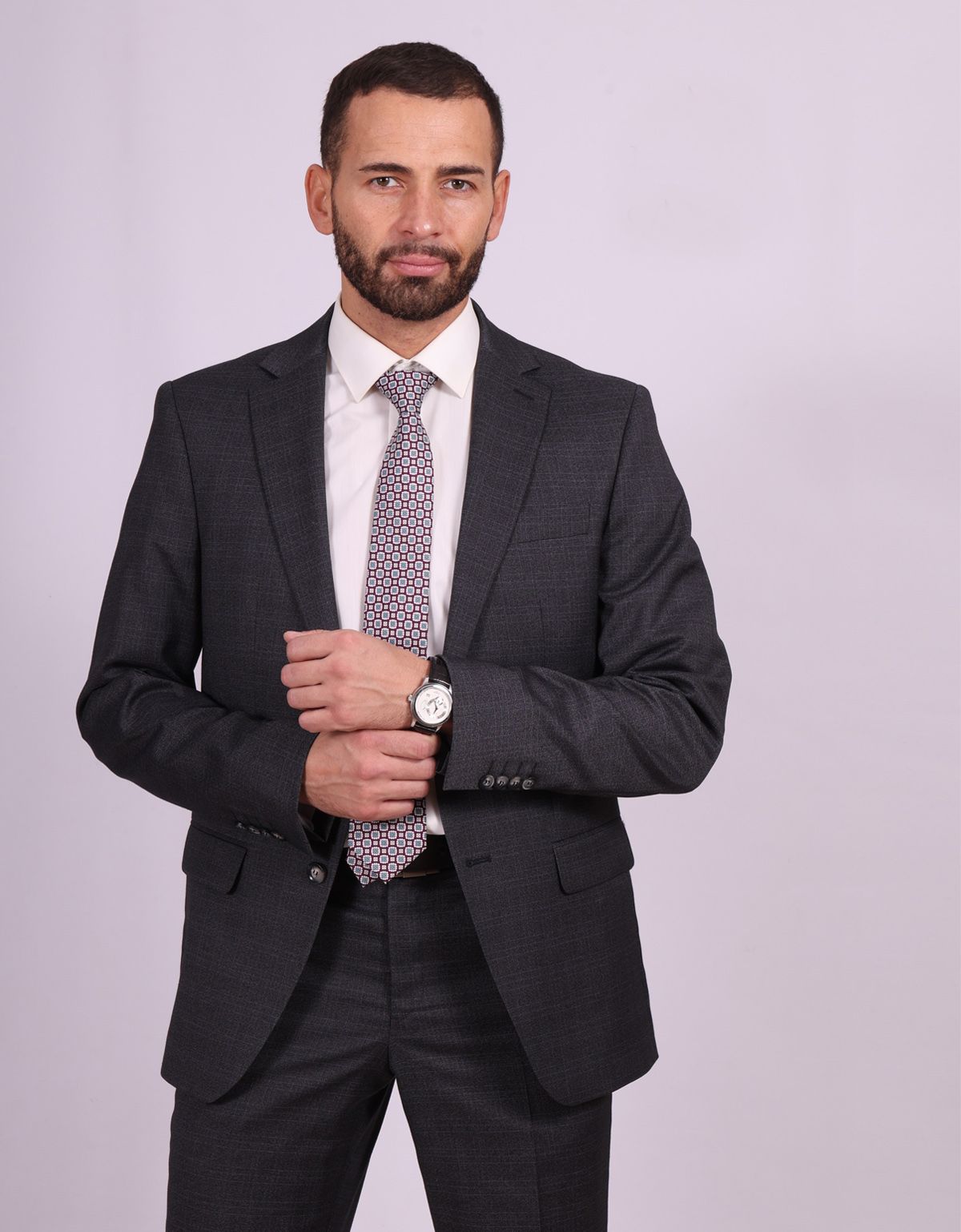 Костюм мужской классический в клетку Nowal | купить в интернет-магазине Olymp-Men