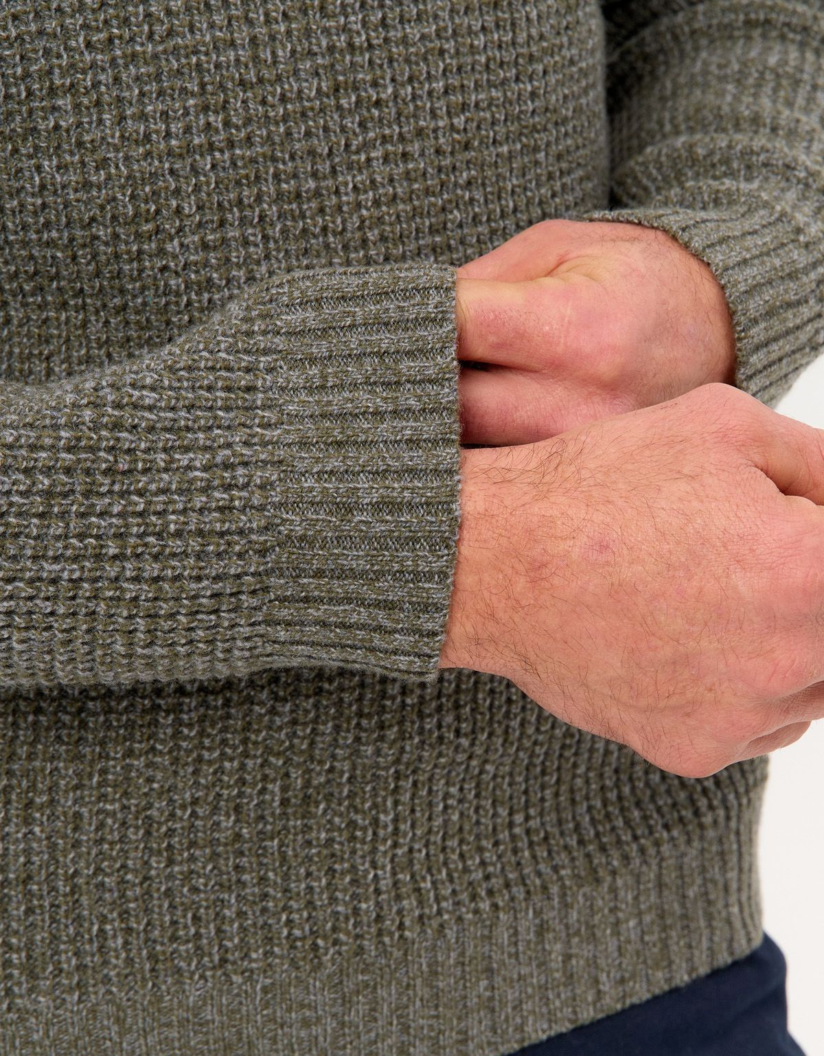 Свитер мужской Signature вязаный с кашемиром | купить в интернет-магазине Olymp-Men