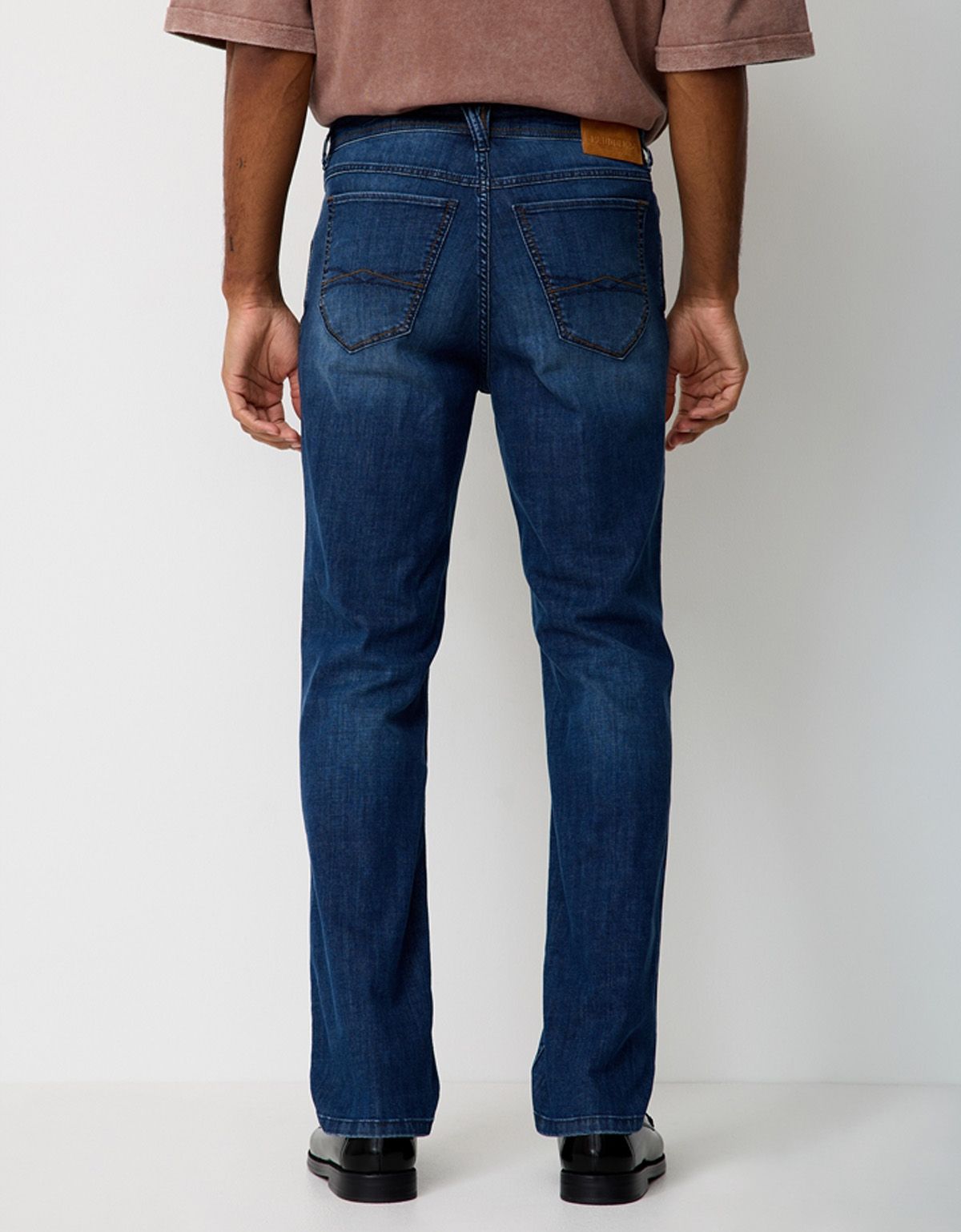 Джинсы синие мужские Paddock's зауженные | купить в интернет-магазине Olymp-Men