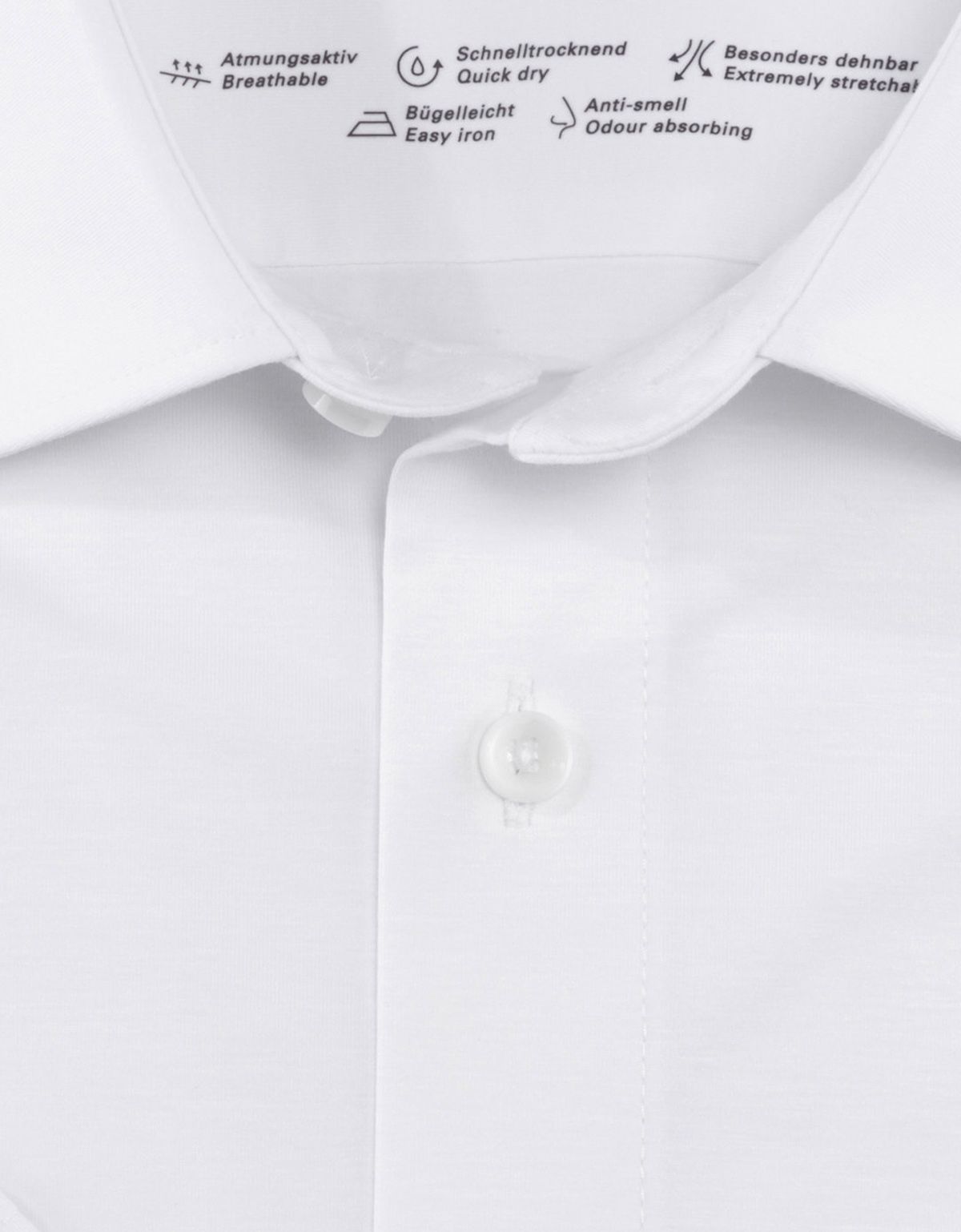 Рубашка трикотажная однотонная OLYMP Luxor, modern fit