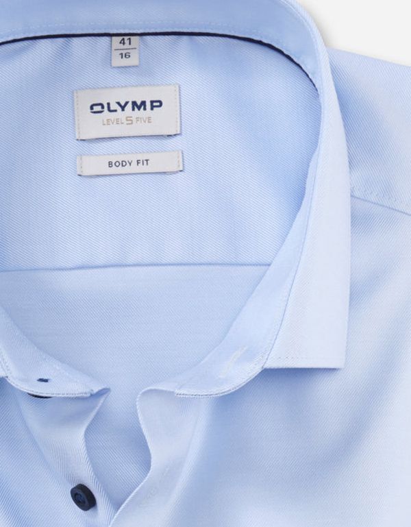 Рубашка классическая мужская из твила OLYMP Level Five, body fit | купить в интернет-магазине Olymp-Men