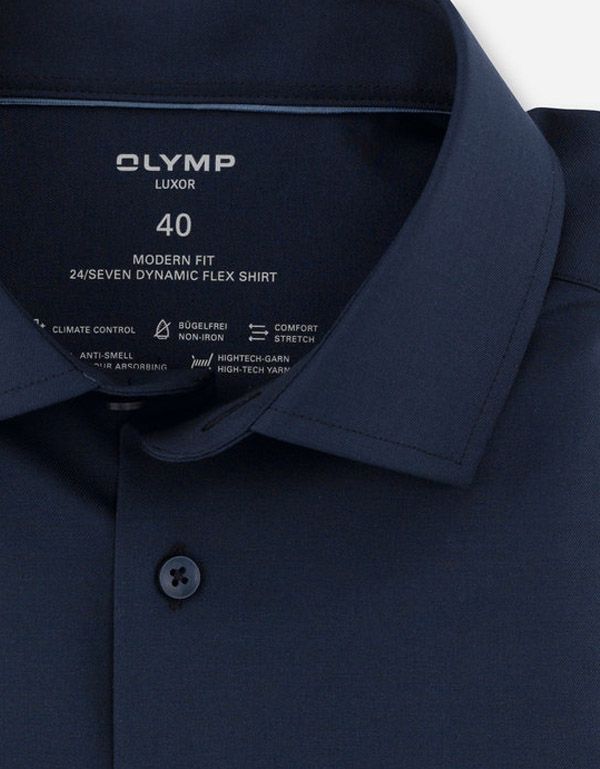 Рубашка мужская OLYMP Luxor 24/7, modern fit | купить в интернет-магазине Olymp-Men