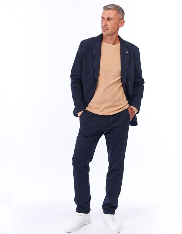 Пиджак мужской w.Wegener хлопковый с 2 шлицами | купить в интернет-магазине Olymp-Men