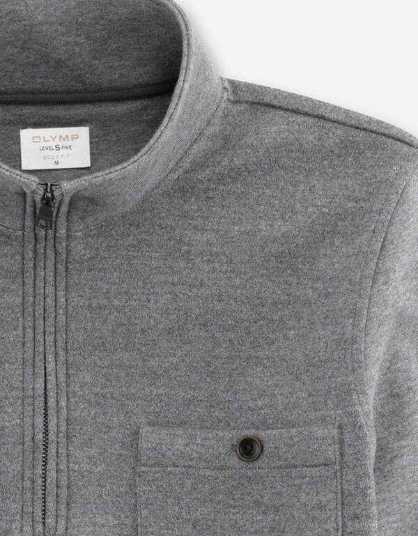 Толстовка мужская Olymp на молнии, body fit | купить в интернет-магазине Olymp-Men