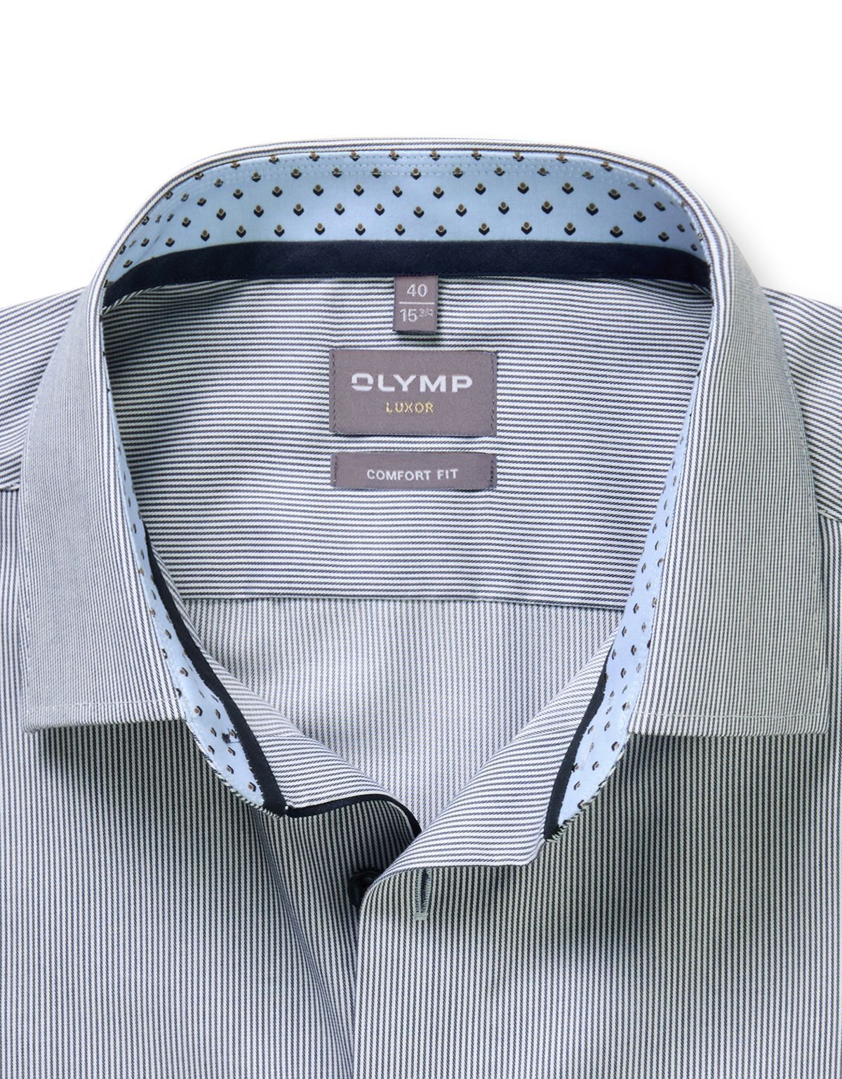 Рубашка в полоску OLYMP Luxor, прямой крой на высокий рост | купить в интернет-магазине Olymp-Men