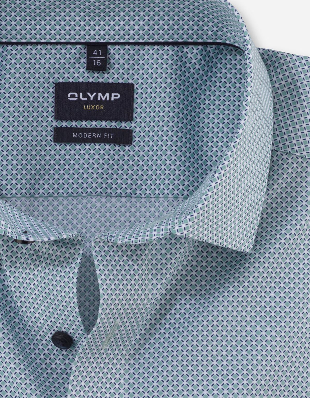 Рубашка мужская классическая с принтом OLYMP Luxor, modern fit | купить в интернет-магазине Olymp-Men