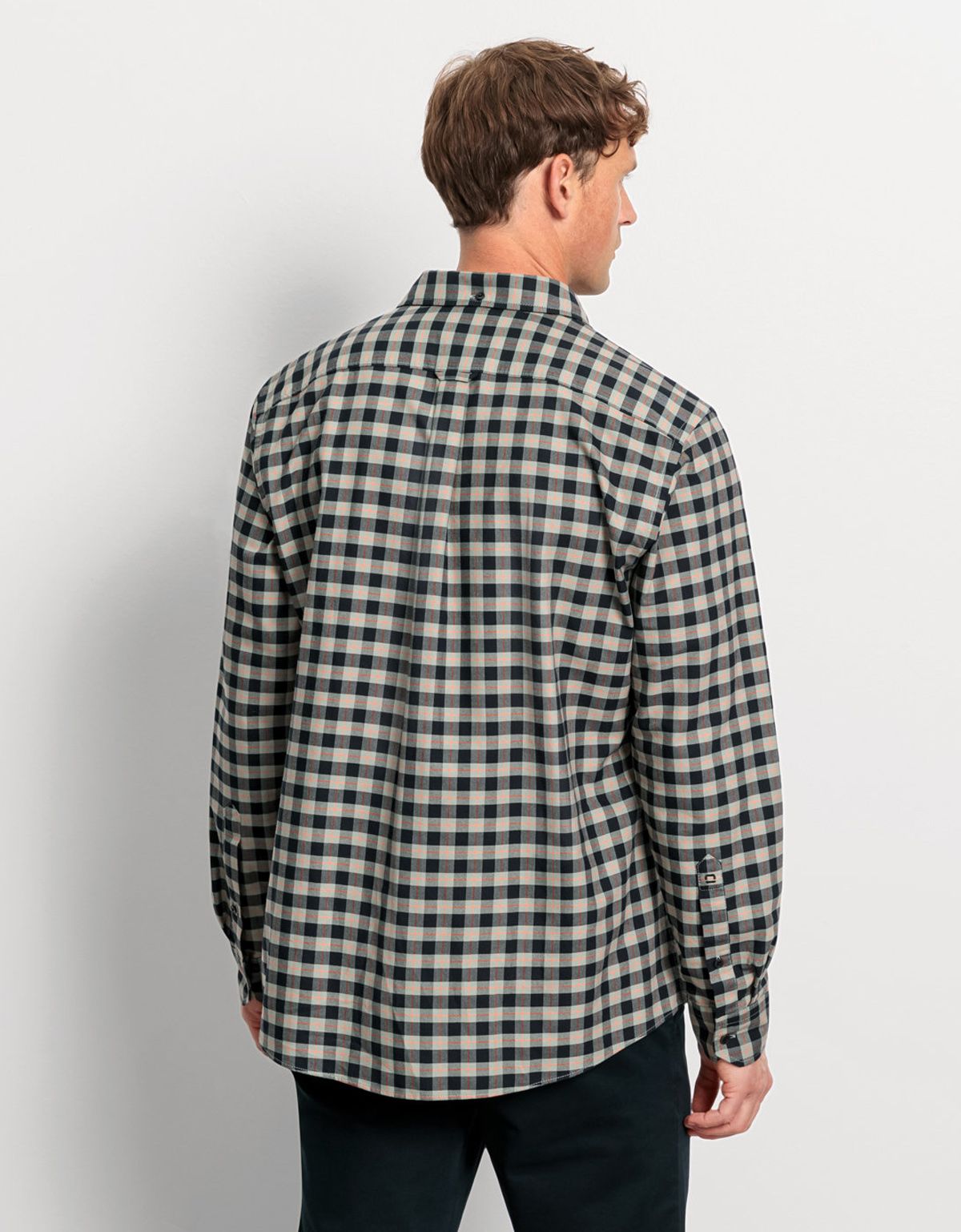 Рубашка мужская в клетку OLYMP Casual | купить в интернет-магазине Olymp-Men