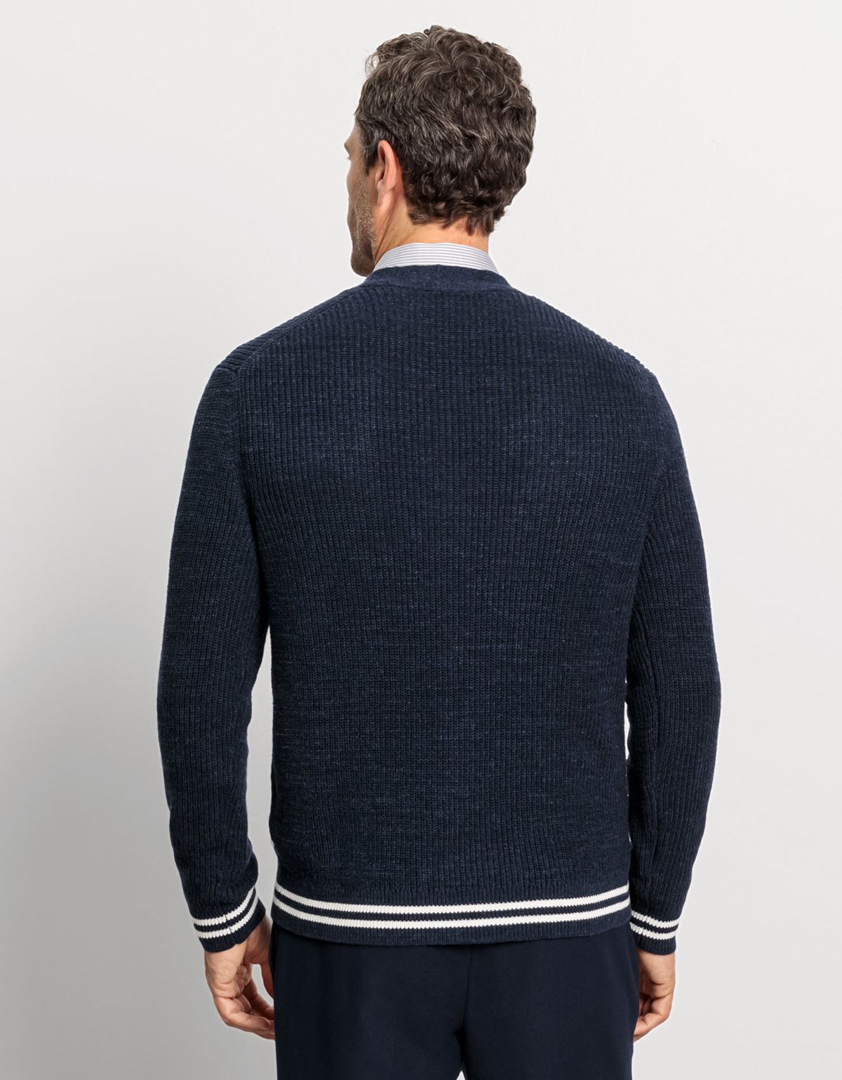 Кардиган мужской OLYMP на пуговицах хлопковый | купить в интернет-магазине Olymp-Men