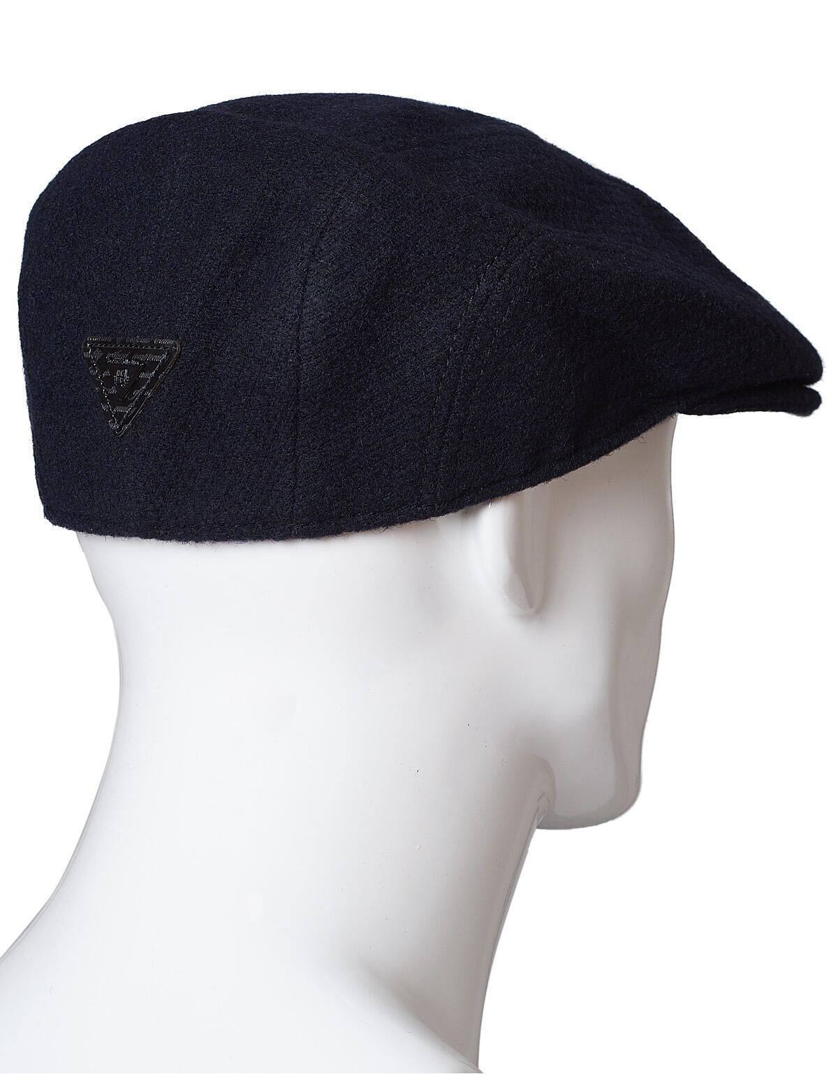 Кепка реглан мужская синяя Bersar из шерсти | купить в интернет-магазине Olymp-Men