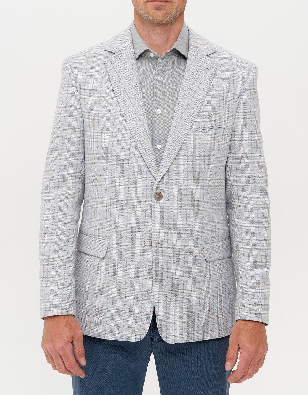 Пиджак мужской в клетку w.Wegener | купить в интернет-магазине Olymp-Men