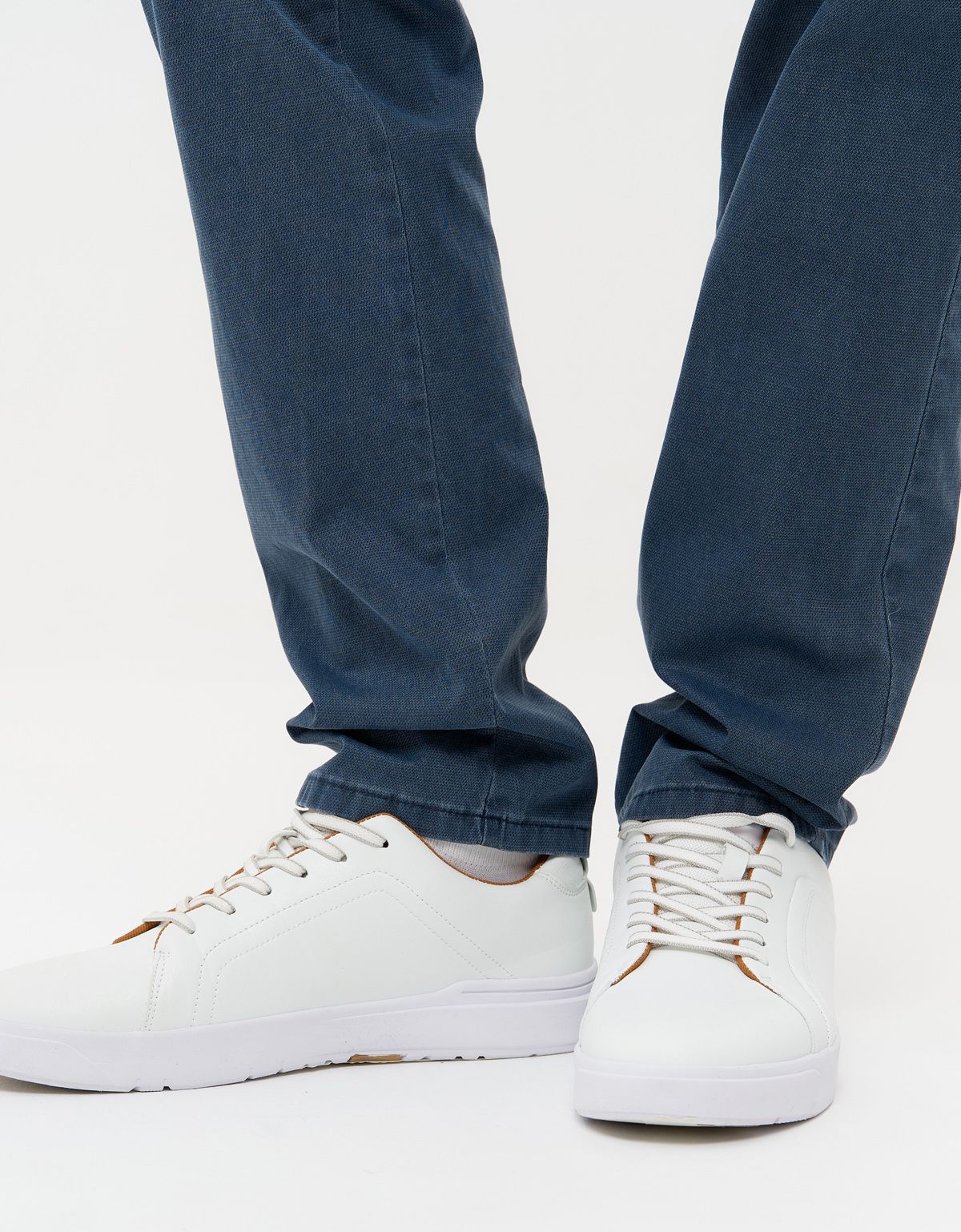 Брюки чинос синие мужские Club of Comfort хлопковые | купить в интернет-магазине Olymp-Men