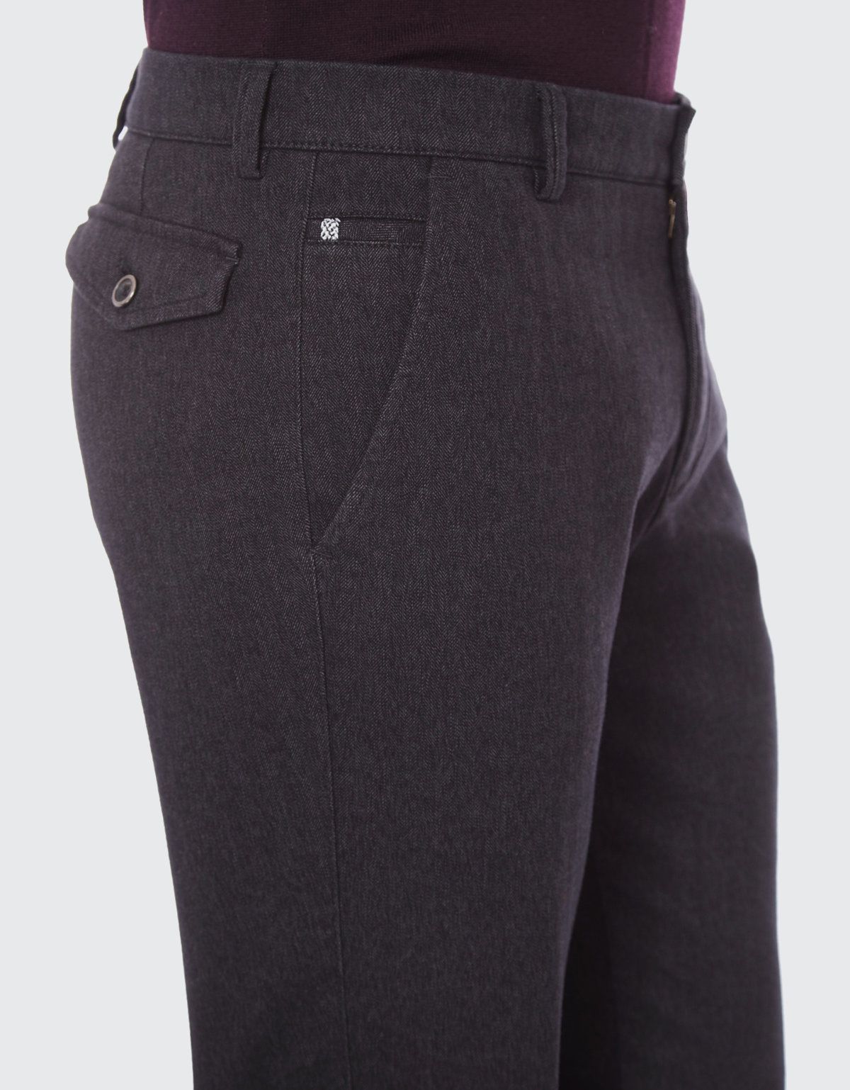 Брюки серые мужские тёплые w.Wegener | купить в интернет-магазине Olymp-Men