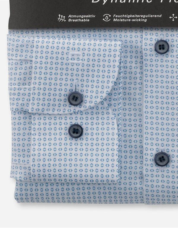 Рубашка с принтом OLYMP Level Five 24/7, body fit | купить в интернет-магазине Olymp-Men