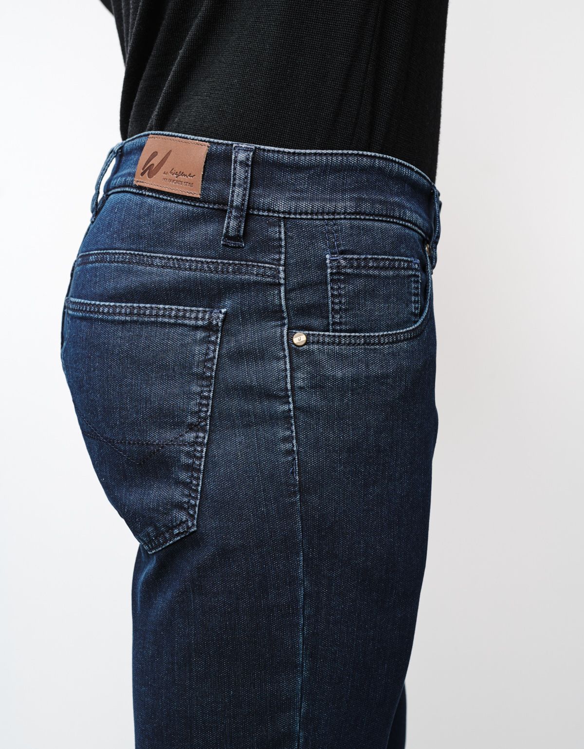 Джинсы синие мужские w.Wegener | купить в интернет-магазине Olymp-Men