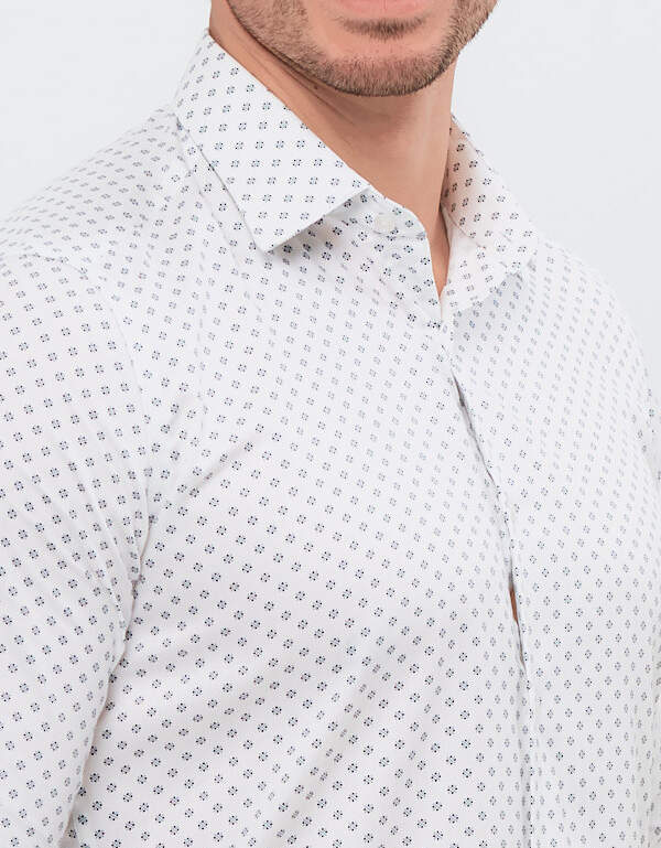 Сорочка мужская PLATIN, slim fit, артикул 1094-100UF-PLT