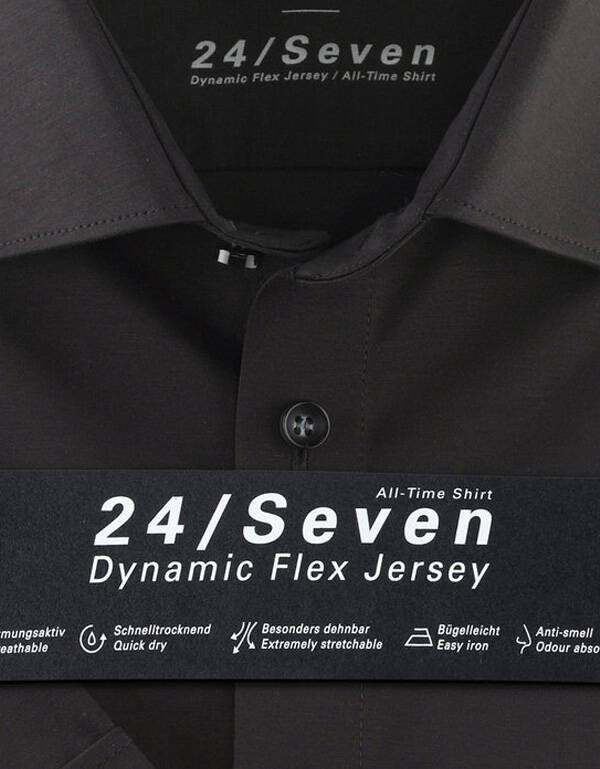Сорочка мужская трикотажная OLYMP Level Five 24/7, body fit