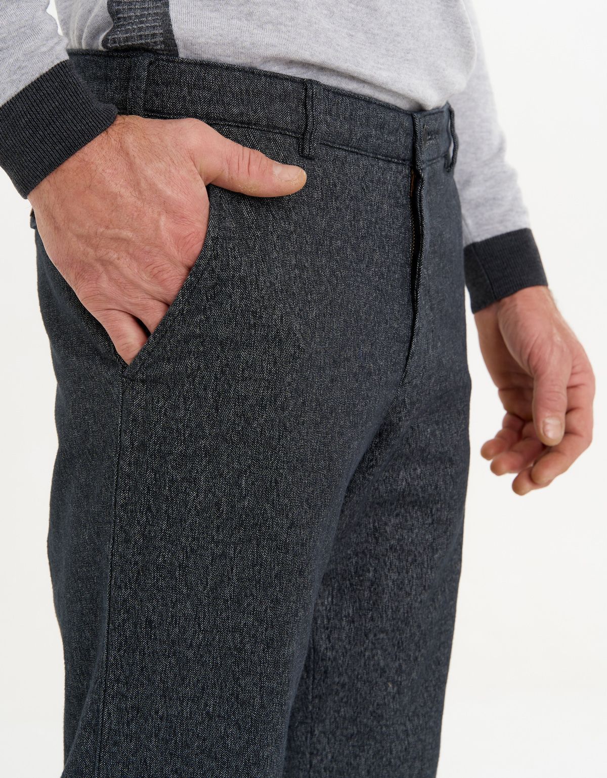 Брюки мужские серые зимние w.Wegener | купить в интернет-магазине Olymp-Men