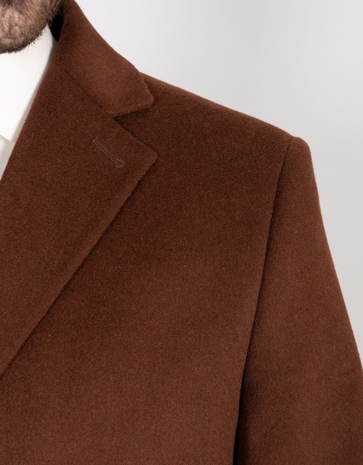 Пальто классическое мужское шерстяное Nowal | купить в интернет-магазине Olymp-Men