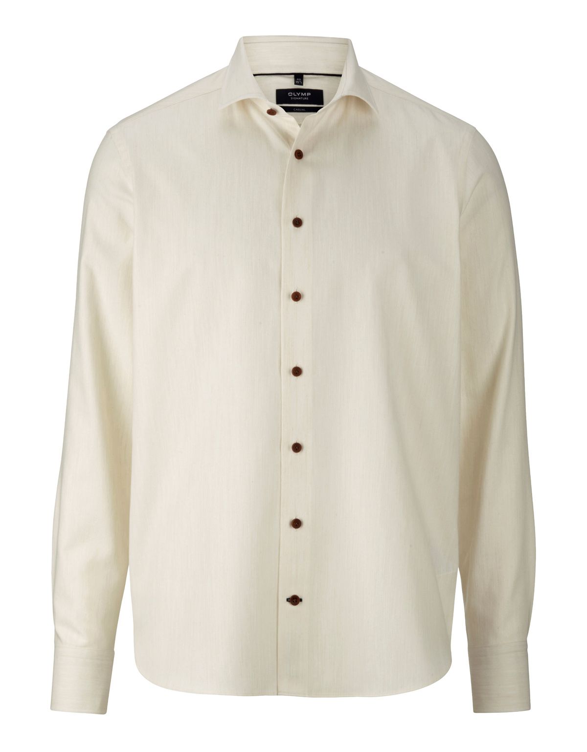 Рубашка фланелевая мужская Signature с кашемиром[Белый]