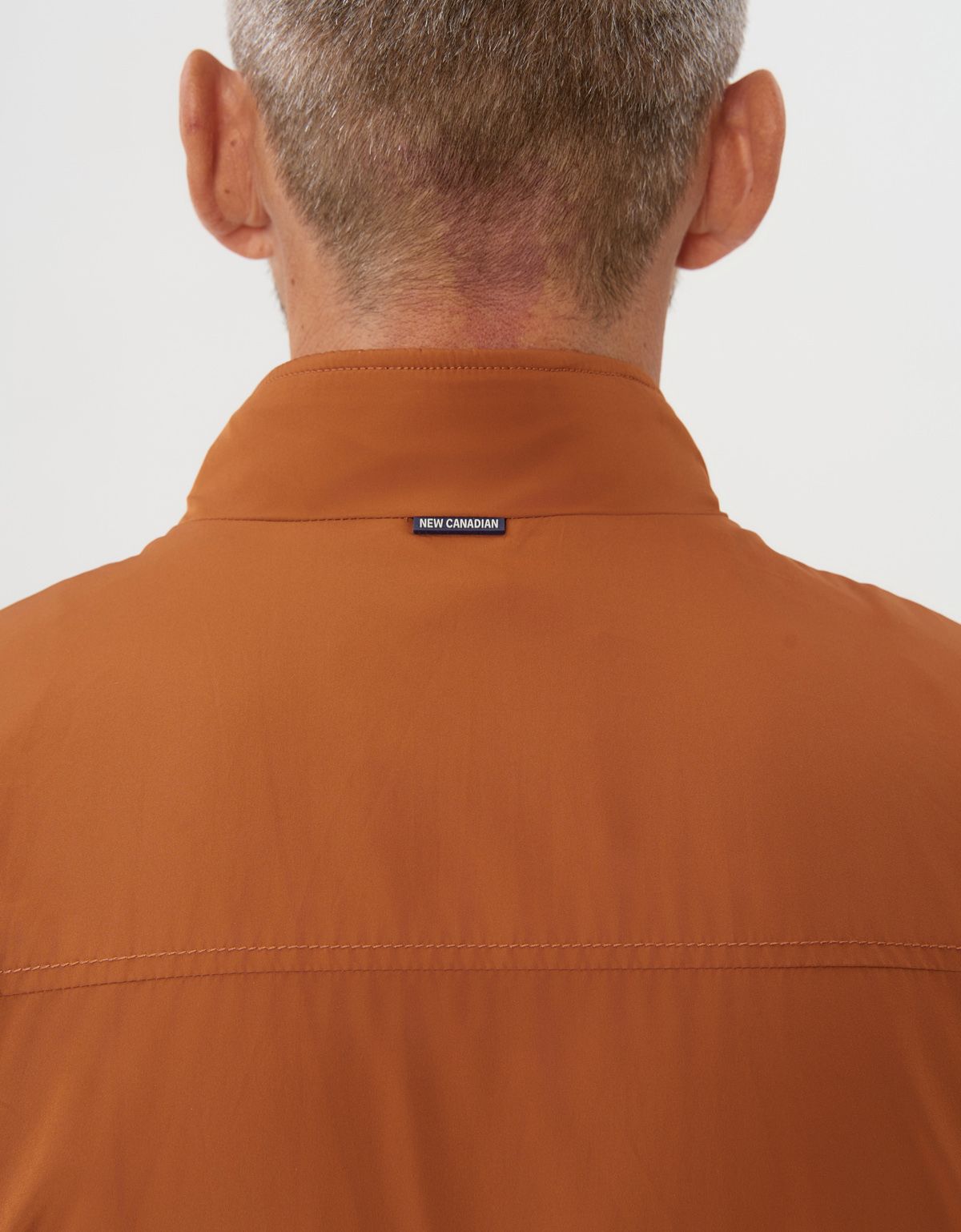 Куртка мужская оранжевая лёгкая New Canadian | купить в интернет-магазине Olymp-Men