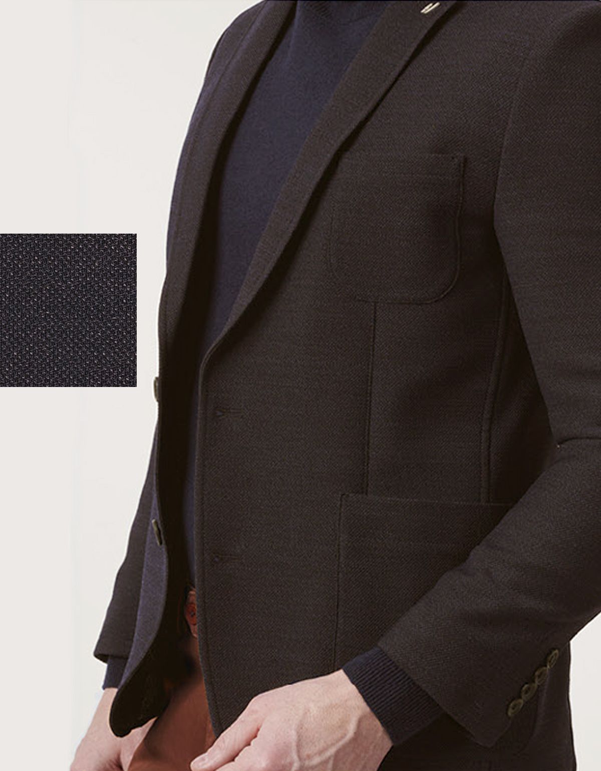 Пиджак мужской w.Wegener из трикотажной фактурной ткани | купить в интернет-магазине Olymp-Men