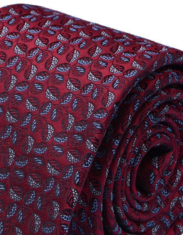 Галстук удлиненный Bernd Hennes c растительным принтом, 8,5 см | купить в интернет-магазине Olymp-Men